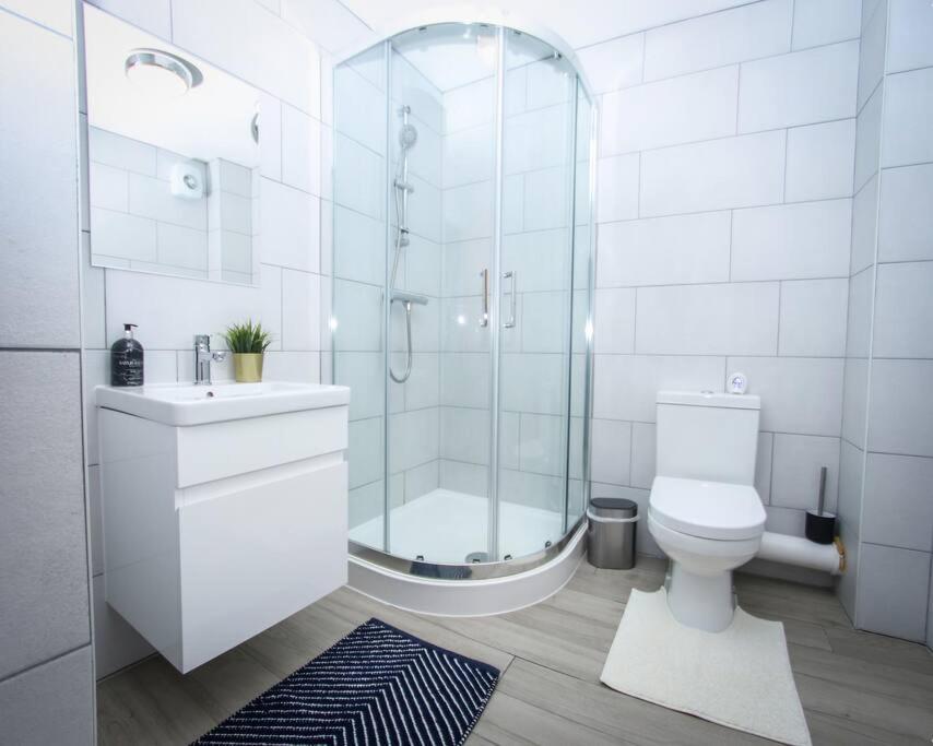 No12-Luxe Living Guest Apartment- 1 Bed-Garden-Private Parking-Wifi-Beach-City Swansea Dış mekan fotoğraf